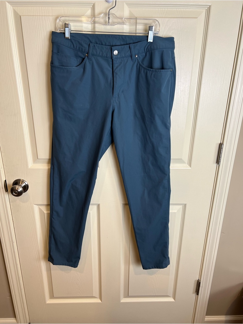 Lululemon ABC Blue Men's Stretch Casual Pants 34 x 30